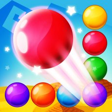 Bubble shooter heroes